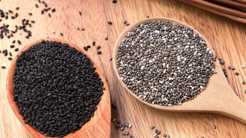  Thành phần dinh dưỡng nổi bật: Omega-3 (ALA): Hỗ trợ phát triển não bộ và thị lực thai nhi.  Chất xơ: Cải thiện hệ tiêu hóa, giảm táo bón trong thai kỳ.  Canxi: Giúp hình thành xương và răng của bé.  Protein: Xây dựng tế bào, mô cho mẹ và thai nhi. 