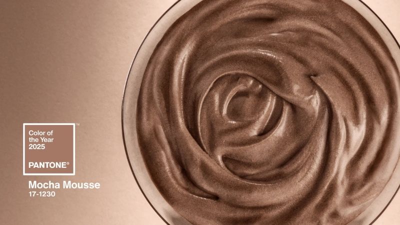 Mocha Mousse mang trong mình vẻ đẹp trầm ổn, thân thiện và dễ chịu