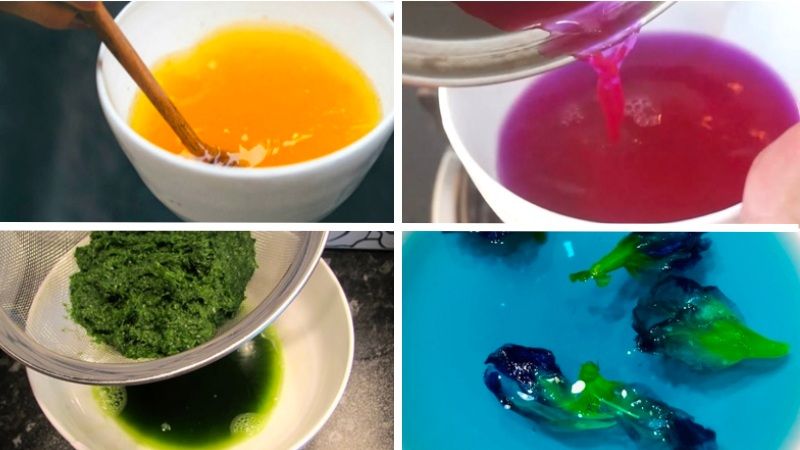 làm xôi ngũ sắc vừa ngon, đẹp mắt, lại phong phú về hương vị và màu sắc.