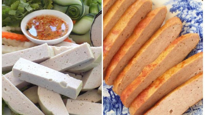  Có màu trắng ngà hoặc hồng nhạt tự nhiên do làm từ thịt nạc xay, đôi khi không đều màu vì giò gói thủ công và chứa cả phần mỡ nhỏ lẫn trong thịt. Mặt cắt của giò có thể có các vệt hoặc đốm mỡ nhỏ li ti, màu sắc hơi loang nhẹ.