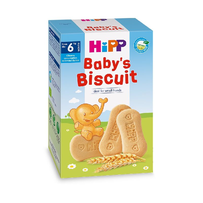 HiPP Bánh quy hữu cơ – Bánh ăn dặm nhẹ nhàng, phù hợp cho bé từ 6 tháng tuổi