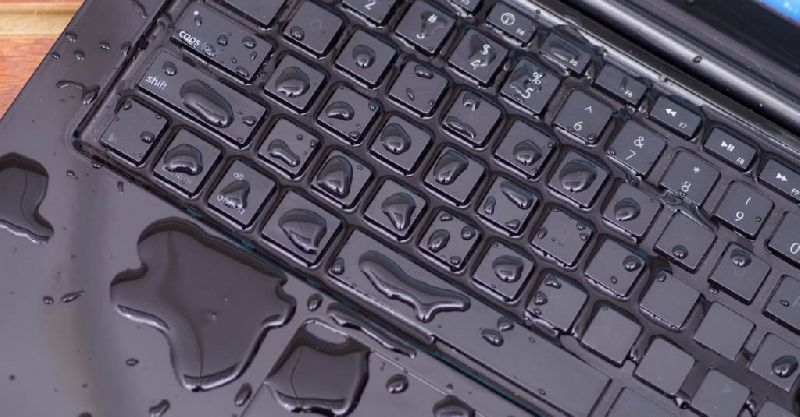 Lỗi bàn phím do bị ngấm nước
