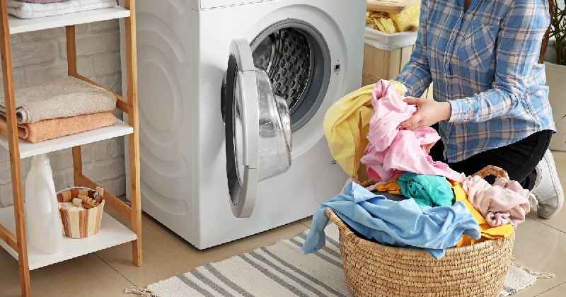 Sử dụng máy giặt có chức năng sấy để làm nhanh khô
