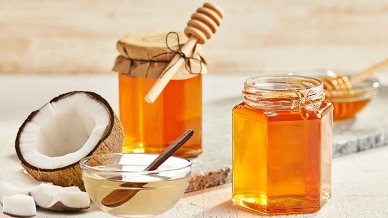 Sử dụng hỗn hợp mật ong và dầu dừa
