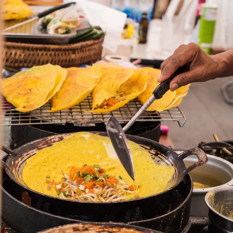 đổ bánh xèo