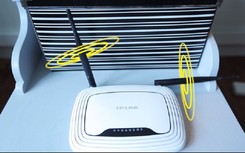 Chỉnh lại hướng ăn-ten của bộ phát wifi 