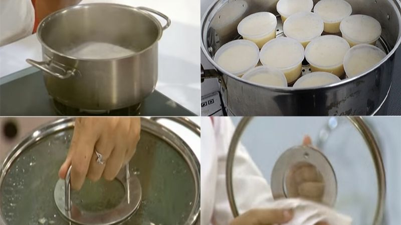  bánh flan – chiếc bánh mềm mịn, thơm thơm mùi sữa trứng và thoang thoảng vị caramel ngọt ngào.