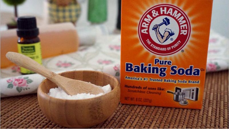 Sử dụng baking soda