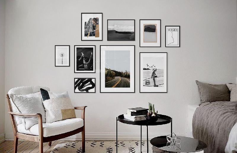  Tranh nghệ thuật hoặc gallery wall