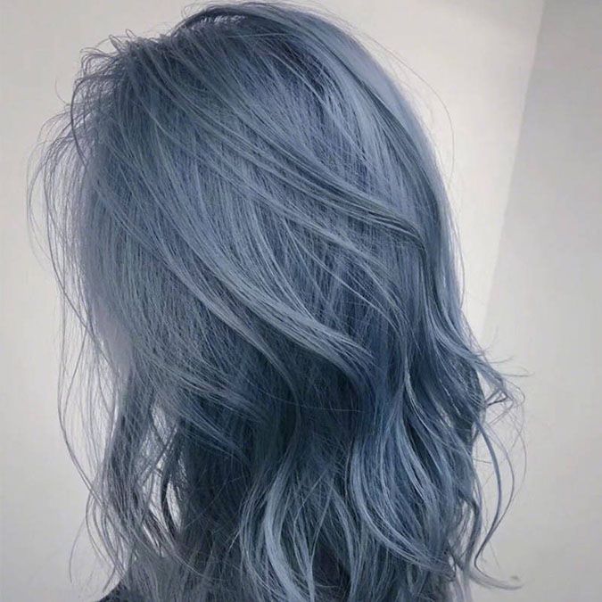 Xám bạc ánh xanh (Ash Blue Silver)